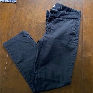 Black Jcrew Frankie Chinos